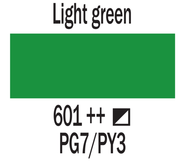 Farba Olejna Art Creation 200 ml kolor 601 Light Green