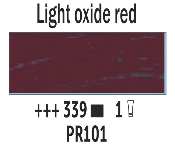 Farba Olejna Van Gogh, 200 ml kolor 339 Light Oxide Red