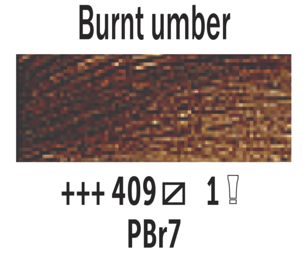 Farba Olejna Van Gogh, 200 ml kolor 409 Burnt Umber