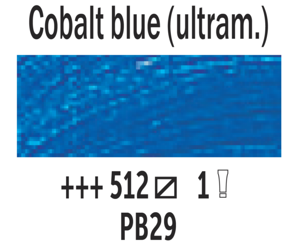 Farba Olejna Van Gogh, 200 ml kolor 512 Cobalt Blue Ultramarine