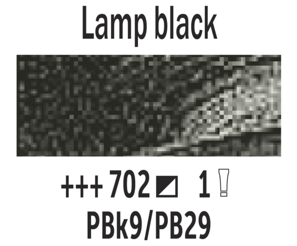 Farba Olejna Van Gogh, 200 ml kolor 702 Lamp Black