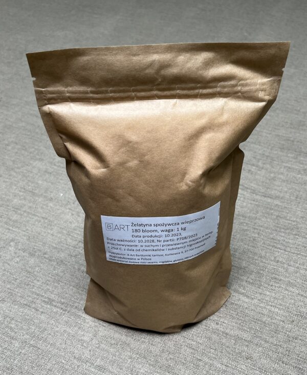 żelatyna spożywcza - 1000 gr